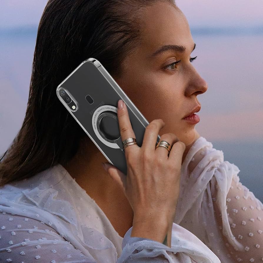 Amazon.co.jp: Galaxy A30 ケース SCV43 MagSafe対応 透明